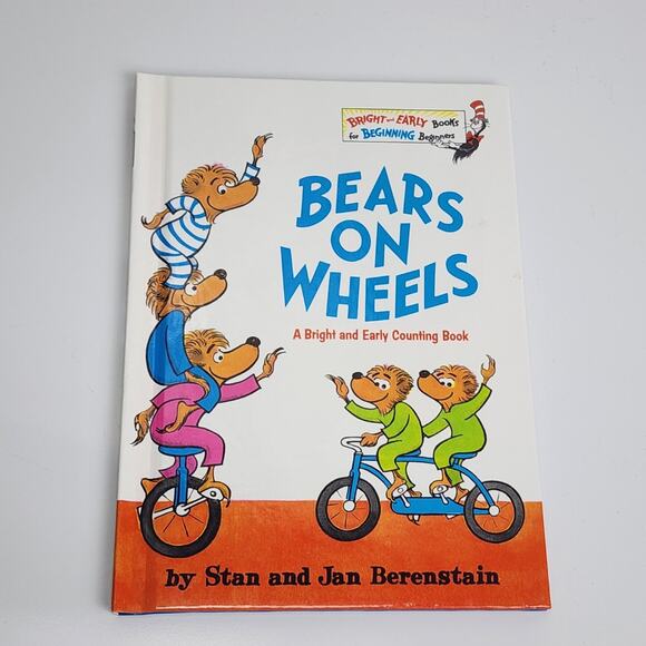 Mixed Lot of 4 Beginner Reading Big Bird, Berenstain & more Hardcover Kids Books - Picture 8 of 9